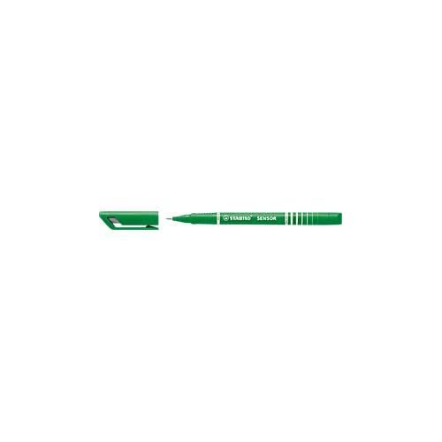 4006381301213 - Fineliner sensor F 03 mm Schaft grün Schreibf grün 400