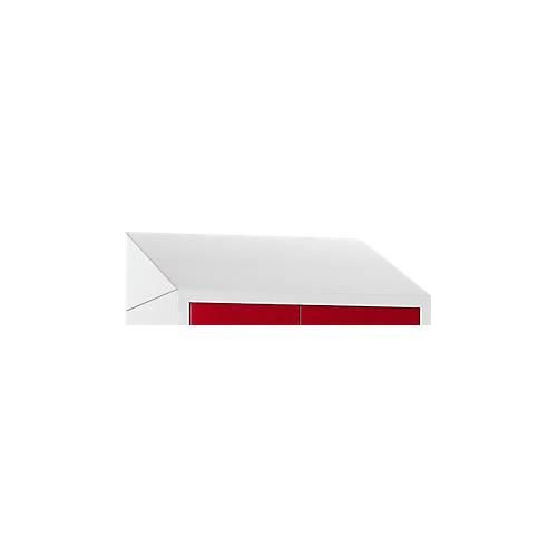 4051273621320 - Schrägdach für Kleiderspind B 830 mm lichtgrau 4051273621320 - Schrägdach für Kleiderspind B 830 mm lichtgrau