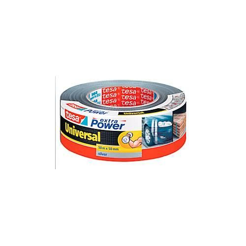 4042448033345 - Extra Power Universal Gewebeband - Gewebeverstärktes Ductape zum Reparieren Befestigen Bündeln Verstärken oder Abdichten - Grau - 50 m x 50 mm 4042448033345 - Extra Power Universal Gewebeband - Gewebeverstärktes Ductape zum Reparieren Befestigen Bündeln Verstärken oder Abdichten - Grau - 50 m x 50 mm