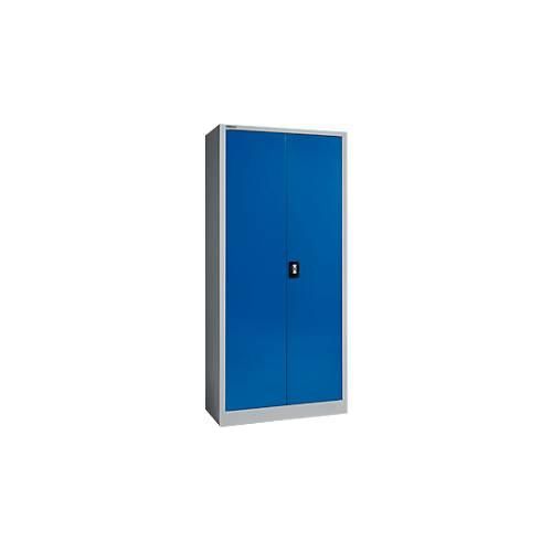 4051273635310 - Select Materialschrank abschließbar 4 verzinkte Böden 5 OH B 950 x T 400 x H 1935 mm Stahl weißaluminium enzianblau 4051273635310 - Select Materialschrank abschließbar 4 verzinkte Böden 5 OH B 950 x T 400 x H 1935 mm Stahl weißaluminium enzianblau