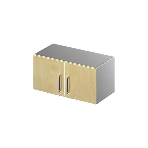 4051273739308 - Genius Aufsatzschrank TETRIS SOLID Stahlkorpus 1 OH B 800 mm Ahorn-Dekor weißalu 4051273739308 - Genius Aufsatzschrank TETRIS SOLID Stahlkorpus 1 OH B 800 mm Ahorn-Dekor weißalu