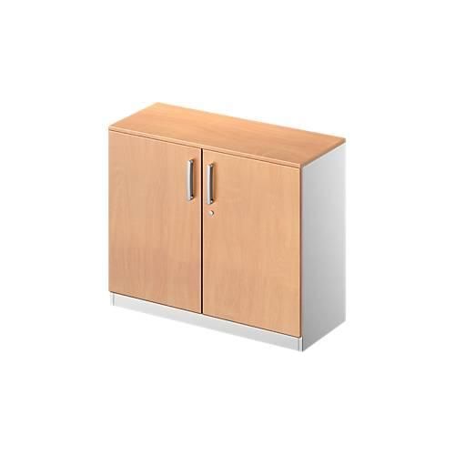 4051273739452 - Genius Flügeltürenschrank TETRIS SOLID 2 OH B 1000 mm abschließbar mit Abdeckplatte