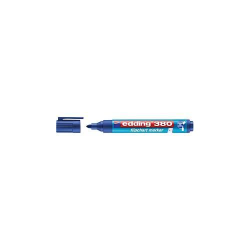 4004764013159 - edding 380 Flipchart-Marker Rundspitze blau 10 Stück 4004764013159 - edding 380 Flipchart-Marker Rundspitze blau 10 Stück
