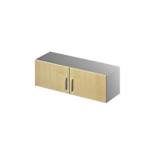 4051273739339 - Genius Aufsatzschrank TETRIS SOLID Stahlkorpus 1 OH B 1200 mm Ahorn-Dekor weißalu 4051273739339 - Genius Aufsatzschrank TETRIS SOLID Stahlkorpus 1 OH B 1200 mm Ahorn-Dekor weißalu