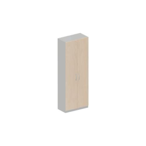 4051273739605 - Genius Garderobenschrank TETRIS SOLID 5 Ordnerhöhen 1 Fachboden Kleiderstange abschließbar B 800 x T 412 x H 2143 mm weißalu Ahorn 4051273739605 - Genius Garderobenschrank TETRIS SOLID 5 Ordnerhöhen 1 Fachboden Kleiderstange abschließbar B 800 x T 412 x H 2143 mm weißalu Ahorn