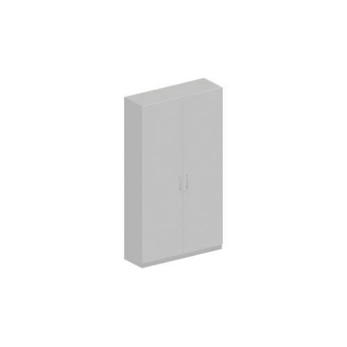 4051273739643 - Genius Garderobenschrank TETRIS SOLID 5 OH 1 Fachboden Kleiderstange abschließbar B 1200 x T 412 x H 2143 mm weißalu lichtgrau 4051273739643 - Genius Garderobenschrank TETRIS SOLID 5 OH 1 Fachboden Kleiderstange abschließbar B 1200 x T 412 x H 2143 mm weißalu lichtgrau