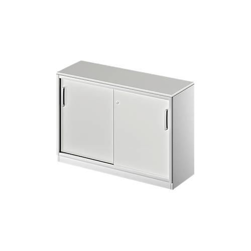 4051273739704 - Genius Schiebetürenschrank TETRIS SOLID 2 OH B 1200 mm inkl 19 mm Abdeckplatte lichtgrau weißalu 4051273739704 - Genius Schiebetürenschrank TETRIS SOLID 2 OH B 1200 mm inkl 19 mm Abdeckplatte lichtgrau weißalu