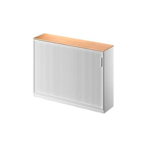 4051273740557 - Genius Querrollladenschrank TETRIS SOLID 3 OH B 1600 mm inkl 19 mm Abdeckplatte Buche-Dekor weißalu weißalu 4051273740557 - Genius Querrollladenschrank TETRIS SOLID 3 OH B 1600 mm inkl 19 mm Abdeckplatte Buche-Dekor weißalu weißalu