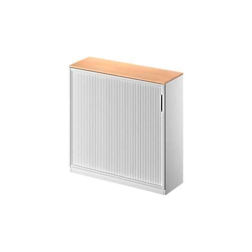 4051273740526 - Genius Querrollladenschrank TETRIS SOLID 3 OH B 1200 mm inkl 19 mm Abdeckplatte Buche-Dekor weoßalu weißalu 4051273740526 - Genius Querrollladenschrank TETRIS SOLID 3 OH B 1200 mm inkl 19 mm Abdeckplatte Buche-Dekor weoßalu weißalu
