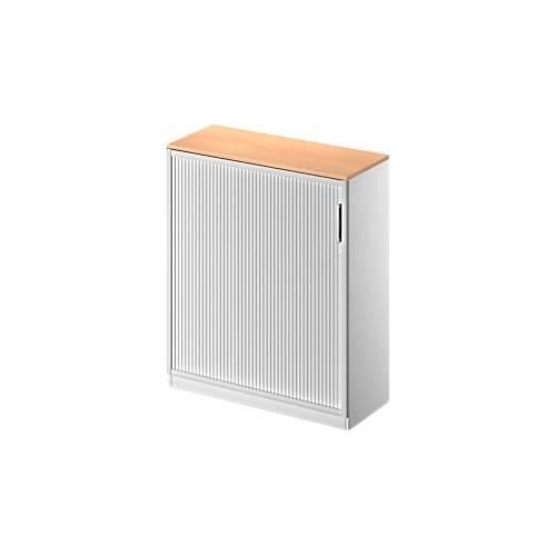 4051273740519 - Genius Querrollladenschrank TETRIS SOLID 3 OH B 1000 mm inkl 19 mm Abdeckplatte Buche-Dekor weißalu weißalu 4051273740519 - Genius Querrollladenschrank TETRIS SOLID 3 OH B 1000 mm inkl 19 mm Abdeckplatte Buche-Dekor weißalu weißalu