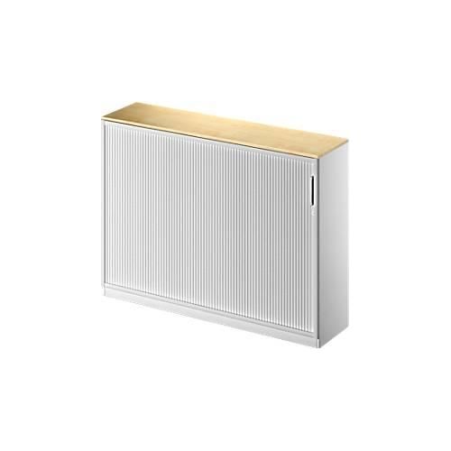 4051273740540 - Genius Querrollladenschrank TETRIS SOLID 3 OH B 1600 mm inkl 19 mm Abdeckplatte Ahorn-Dekor weißalu weißalu 4051273740540 - Genius Querrollladenschrank TETRIS SOLID 3 OH B 1600 mm inkl 19 mm Abdeckplatte Ahorn-Dekor weißalu weißalu