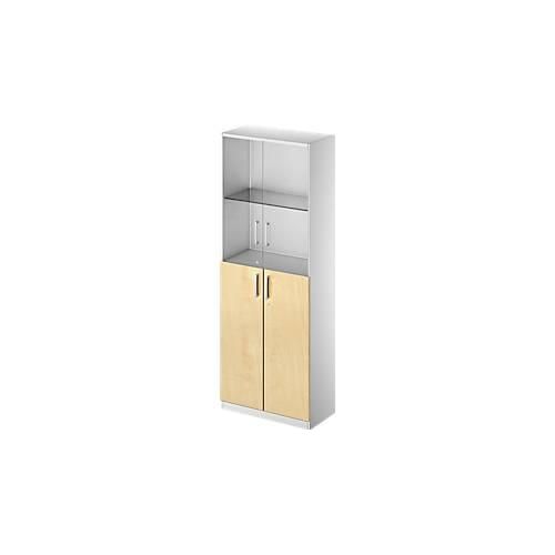 4051273740724 - Genius Kombischrank TETRIS SOLID 5 OH Glas- und Flügeltüren B 800 mm abschließbar 4051273740724 - Genius Kombischrank TETRIS SOLID 5 OH Glas- und Flügeltüren B 800 mm abschließbar