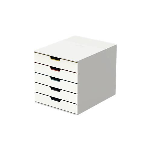 4005546993263 - Schubladenbox varicolor® mix 5 varicolor® mix 5 5 Schubladen din A4 din C4 Folio Letter abs Kunststoff Gehäusefarbe weiß Farbe der Schublade 4005546993263 - Schubladenbox varicolor® mix 5 varicolor® mix 5 5 Schubladen din A4 din C4 Folio Letter abs Kunststoff Gehäusefarbe weiß Farbe der Schublade