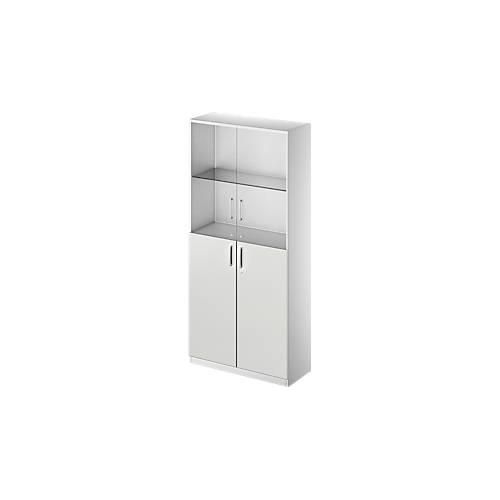 4051273740823 - Genius Kombischrank TETRIS SOLID 5 OH Glas- und Flügeltüren B 1000 mm abschließbar 4051273740823 - Genius Kombischrank TETRIS SOLID 5 OH Glas- und Flügeltüren B 1000 mm abschließbar