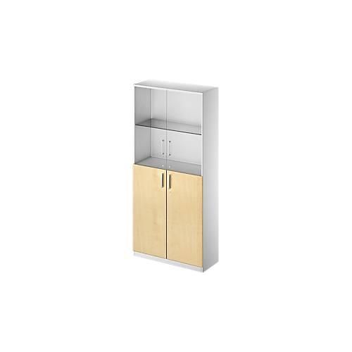 4051273740670 - Genius Kombischrank TETRIS SOLID 5 OH Glas- und Flügeltüren B 1000 mm abschließbar 4051273740670 - Genius Kombischrank TETRIS SOLID 5 OH Glas- und Flügeltüren B 1000 mm abschließbar