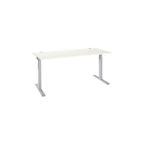 4251898819854 - Select Schreibtisch ERGO-T 20 Rechteck T-Fuß B 1800 x T 800 x H 675-895 mm weiß weißalu 4251898819854 - Select Schreibtisch ERGO-T 20 Rechteck T-Fuß B 1800 x T 800 x H 675-895 mm weiß weißalu