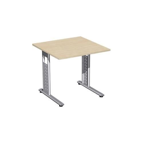 4038933055138 - Schreibtisch ALICANTE C-Fuß Rechteck B 800 x T 800 x H 680-820 mm Ahorn-Dekor 4038933055138 - Schreibtisch ALICANTE C-Fuß Rechteck B 800 x T 800 x H 680-820 mm Ahorn-Dekor