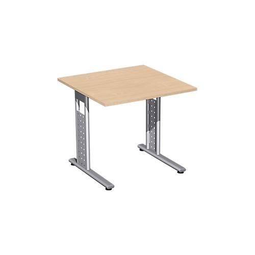 4038933062303 - Schreibtisch ALICANTE C-Fuß Rechteck B 800 x T 800 x H 680-820 mm Buche-Dekor 4038933062303 - Schreibtisch ALICANTE C-Fuß Rechteck B 800 x T 800 x H 680-820 mm Buche-Dekor