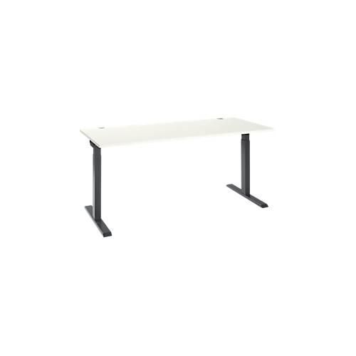 4251898819861 - Select Schreibtisch ERGO-T 20 Rechteck T-Fuß B 1800 x T 800 x H 675-895 mm weiß anthrazit 4251898819861 - Select Schreibtisch ERGO-T 20 Rechteck T-Fuß B 1800 x T 800 x H 675-895 mm weiß anthrazit
