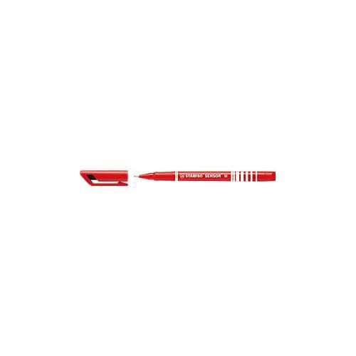 4006381136587 - Fineliner Sensor Strichbreite 07 mm rot 10 St 4006381136587 - Fineliner Sensor Strichbreite 07 mm rot 10 St