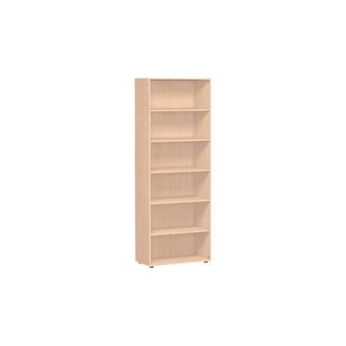 4038933059624 - Geramoebel Speed Office Melaminharzbeschichtete Spanplatte Regal 5 Fachböden 800 x 420 x 2160 mm Braun Buche 4038933059624 - Geramoebel Speed Office Melaminharzbeschichtete Spanplatte Regal 5 Fachböden 800 x 420 x 2160 mm Braun Buche