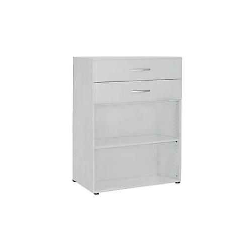 4038933062235 - Geramoebel Speed Office Melaminharzbeschichtete Spanplatte Regal 3 Fachböden 800 x 420 x 1104 mm Hellgrau 4038933062235 - Geramoebel Speed Office Melaminharzbeschichtete Spanplatte Regal 3 Fachböden 800 x 420 x 1104 mm Hellgrau