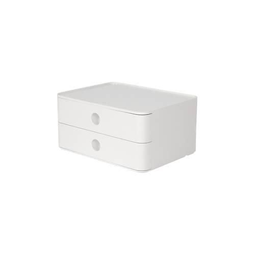 4012473112001 - Schubladenbox Smart-Box Allison 1120-12 SnowWhite SnowWhite 2 Schubladen geschlossen 4012473112001 HAN 4012473112001 - Schubladenbox Smart-Box Allison 1120-12 SnowWhite SnowWhite 2 Schubladen geschlossen 4012473112001 HAN
