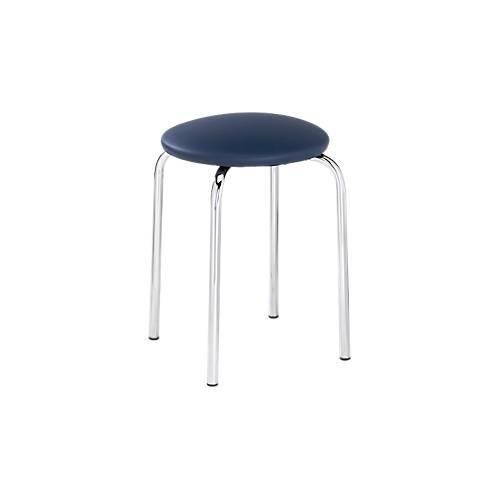 5900978084260 - Hocker stapelbar 4-Fuß-Gestell Kunstleder-Bezug H 440 mm blau 5900978084260 - Hocker stapelbar 4-Fuß-Gestell Kunstleder-Bezug H 440 mm blau