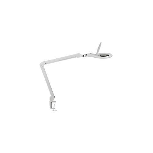 4002390076289 - LED Lupenleuchte MAULmakro 3-Dioptrien-Linse 8 W 580 lm 6500 K Arm um 360° dreh-& neigbar höhenverstellbar Klemmfuß weiß 4002390076289 - LED Lupenleuchte MAULmakro 3-Dioptrien-Linse 8 W 580 lm 6500 K Arm um 360° dreh-& neigbar höhenverstellbar Klemmfuß weiß