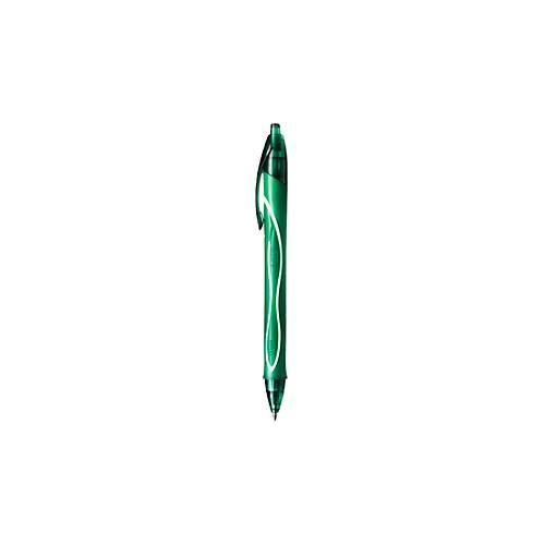 3086123537590 - Gelschreiber BIC Gel-ocity Quick Dry Druckmechanik gummierter Schaft Strichstärke 03 mm 12 Stück Schreibfarbe grün 3086123537590 - Gelschreiber BIC Gel-ocity Quick Dry Druckmechanik gummierter Schaft Strichstärke 03 mm 12 Stück Schreibfarbe grün
