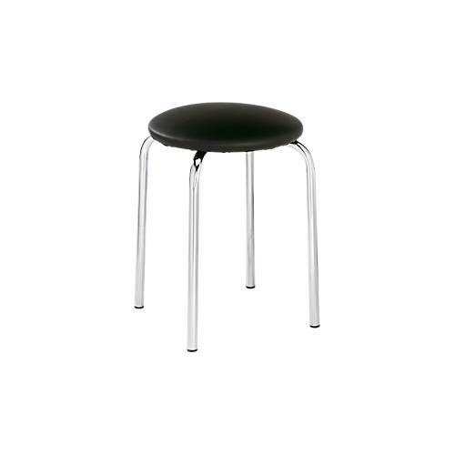 5900978084246 - Hocker stapelbar 4-Fuß-Gestell Kunstleder-Bezug H 440 mm schwarz 5900978084246 - Hocker stapelbar 4-Fuß-Gestell Kunstleder-Bezug H 440 mm schwarz