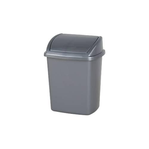 8690462068407 - Abfallbehälter Vepa Bins Volumen 8 l mit Deckel rechteckig L 200 x B 252 x H 330 mm Kunststoff grau 8690462068407 - Abfallbehälter Vepa Bins Volumen 8 l mit Deckel rechteckig L 200 x B 252 x H 330 mm Kunststoff grau