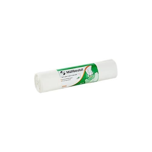 4001553365192 - Mülleimerbeutel LDPE Volumen 60 l BxH 600 x 700 mm weiß VE 600 Stk ab 4 VE 4001553365192 - Mülleimerbeutel LDPE Volumen 60 l BxH 600 x 700 mm weiß VE 600 Stk ab 4 VE