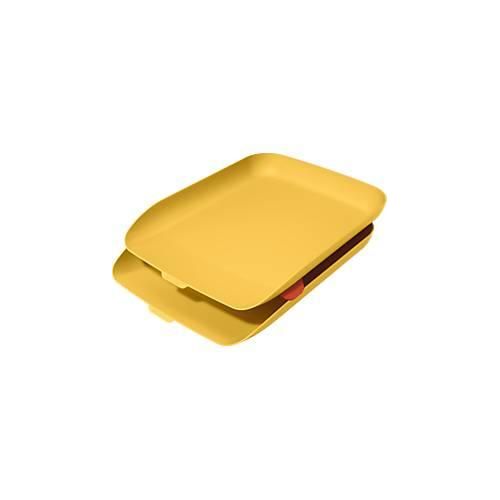 4002432126224 - Briefablageset Cosy 5358-10-19 A4 C4 gelb Kunststoff stapelbar 4002432126224 5358-10-19 4002432126224 - Briefablageset Cosy 5358-10-19 A4 C4 gelb Kunststoff stapelbar 4002432126224 5358-10-19