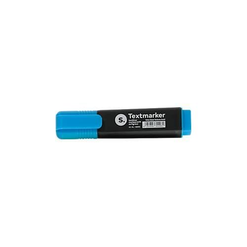 4251898801026 - Textmarker S mit Keilspitze lichtbeständig schnell trocknend blau 10 Stück 4251898801026 - Textmarker S mit Keilspitze lichtbeständig schnell trocknend blau 10 Stück