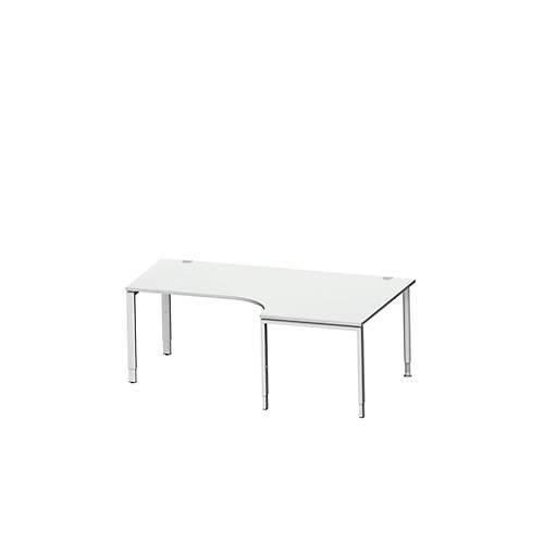 4250510843918 - Genius Winkelschreibtisch MODENA FLEX 90°Ansatz rechts B 2000 mm lichtgrau 4250510843918 - Genius Winkelschreibtisch MODENA FLEX 90°Ansatz rechts B 2000 mm lichtgrau