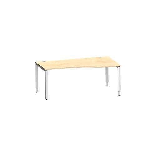 4250510936849 - Genius Freiformschreibtisch MODENA FLEX Ansatz rechts B 1800 mm Ahorn 4250510936849 - Genius Freiformschreibtisch MODENA FLEX Ansatz rechts B 1800 mm Ahorn