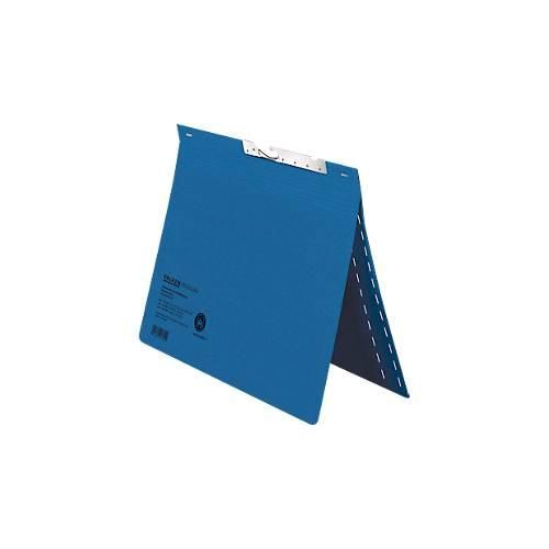 4014481213923 - Pendelhefter Falken Format A4 für bis zu 200 Blatt Schlitzstanzung Behördenheftung Recycling-Karton blau 50 Stück