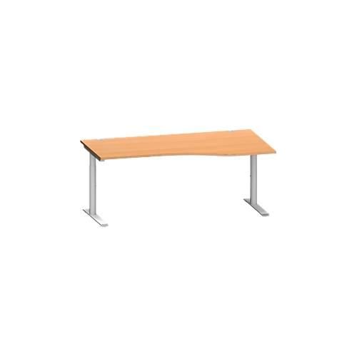 4250510875858 - Genius Freiformschreibtisch MODENA FLEX Ansatz rechts Buche