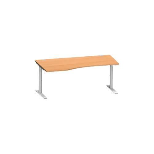4250510875902 - Genius Freiformschreibtisch MODENA FLEX Ansatz links Buche 4250510875902 - Genius Freiformschreibtisch MODENA FLEX Ansatz links Buche