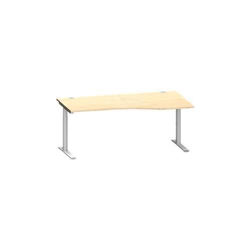 4250510875865 - Genius Freiformschreibtisch MODENA FLEX Ansatz rechts Ahorn 4250510875865 - Genius Freiformschreibtisch MODENA FLEX Ansatz rechts Ahorn