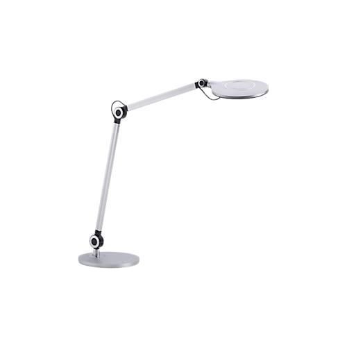 4043689980788 - LED Tischleuchte Niklas verstellbar dimmbar 930 Lumen L 780 x B 200 x H 830 mm Metall & Kunststoff aluminiumfarben