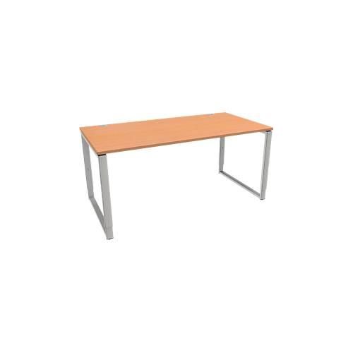 4250510881644 - Genius Schreibtisch Modena Flex höheneinstellbar Rechteckform Bügelfuß Breite 1600 mm Buche-Dekor 4250510881644 - Genius Schreibtisch Modena Flex höheneinstellbar Rechteckform Bügelfuß Breite 1600 mm Buche-Dekor