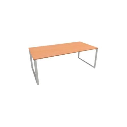 4250510881743 - Genius Schreibtisch Modena Flex höheneinstellbar Rechteckform Bügelfuß Breite 2000 mm Buche-Dekor 4250510881743 - Genius Schreibtisch Modena Flex höheneinstellbar Rechteckform Bügelfuß Breite 2000 mm Buche-Dekor