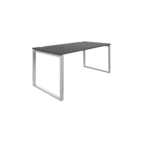 4250510882160 - Genius Schreibtisch Modena Flex höheneinstellbar Rechteckform Bügelfuß Breite 1600 mm graphit