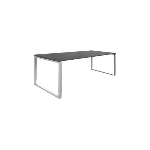 4250510882184 - Genius Schreibtisch Modena Flex höheneinstellbar Rechteckform Bügelfuß Breite 2000 mm graphit
