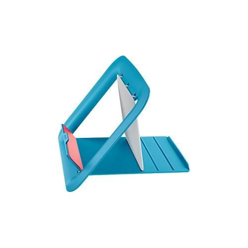 4002432129355 - Laptopständer Ergo Cosy für Laptops von 13 bis 17 höhenverstellbar faltbar B 312 x T 247 x H 50 mm blau 4002432129355 - Laptopständer Ergo Cosy für Laptops von 13 bis 17 höhenverstellbar faltbar B 312 x T 247 x H 50 mm blau