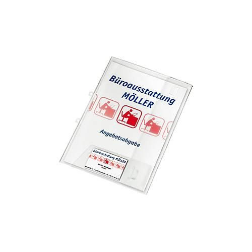 4000225440007 - Angebotsmappe Crystal DIN A4 Format PP-Kunststoff verschließbar transparent 4000225440007 - Angebotsmappe Crystal DIN A4 Format PP-Kunststoff verschließbar transparent