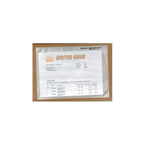 4251898800142 - Papier-Dokumententasche Lieferscheintasche SecurePack C5 Fenster links ohne Aufdruck Öffnung oben selbstklebend 100 % recycelbares Pergaminpapier transparent 250 Stück 4251898800142 - Papier-Dokumententasche Lieferscheintasche SecurePack C5 Fenster links ohne Aufdruck Öffnung oben selbstklebend 100 % recycelbares Pergaminpapier transparent 250 Stück