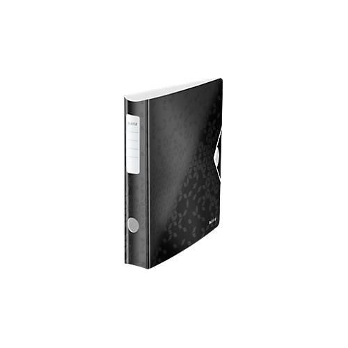 4002432594665 - LEITZ® Ordner Active WOW DIN A4 Rückenbreite 65 mm 5 Stück schwarz